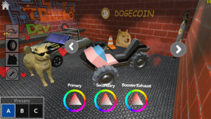 Doge Racer Garage